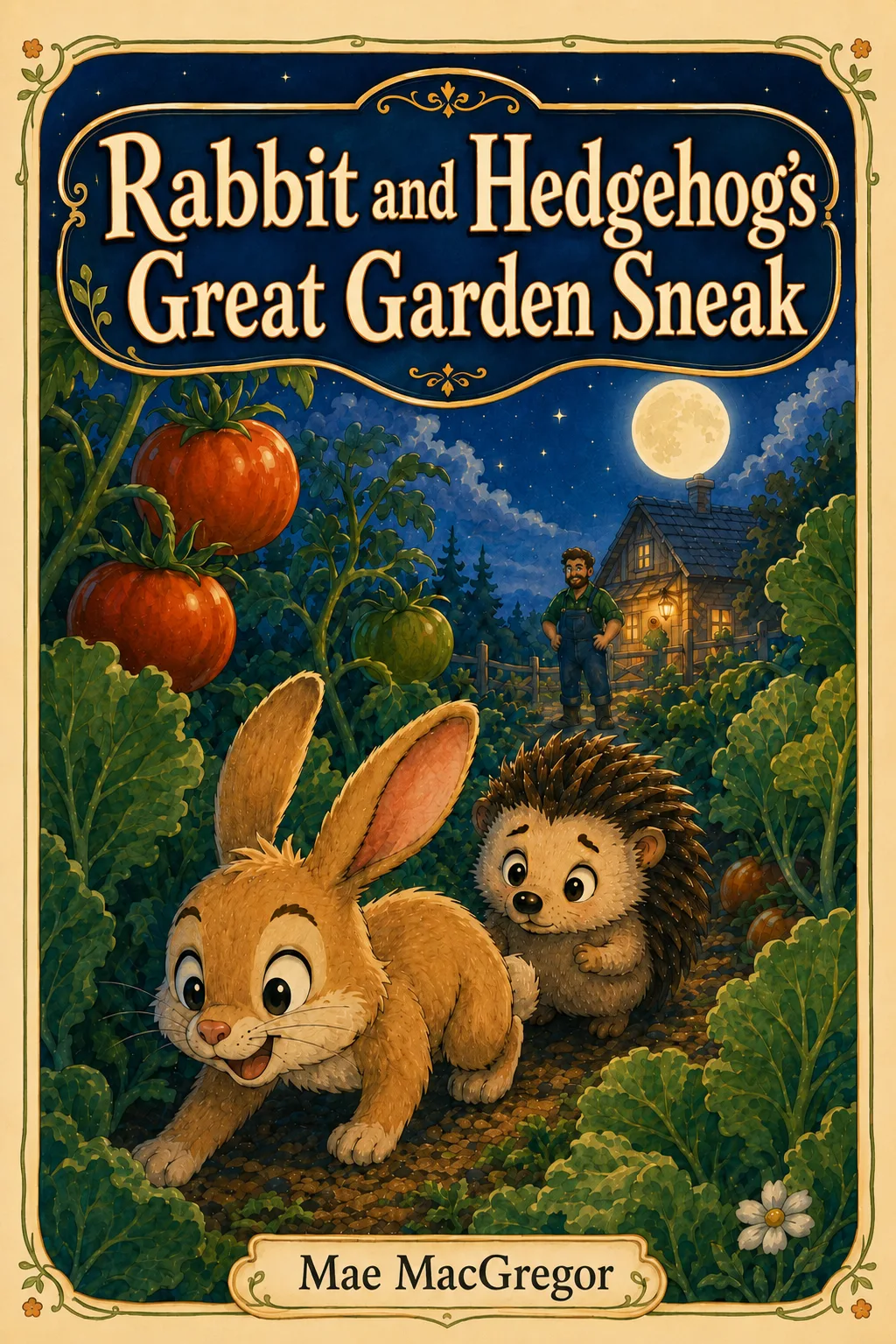 Rabbit and Hedgehog's Great Garden Sneak book cover