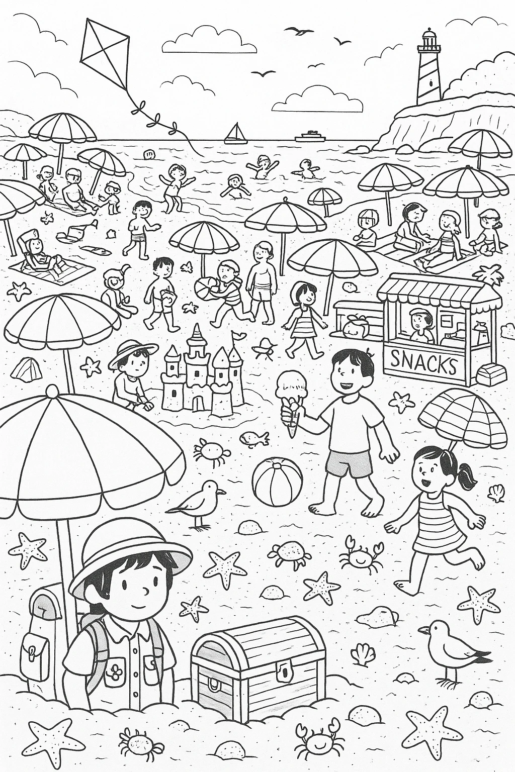 Search & Find: Beach Day