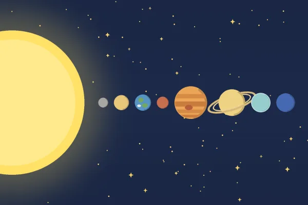 Solar system discovery sheet